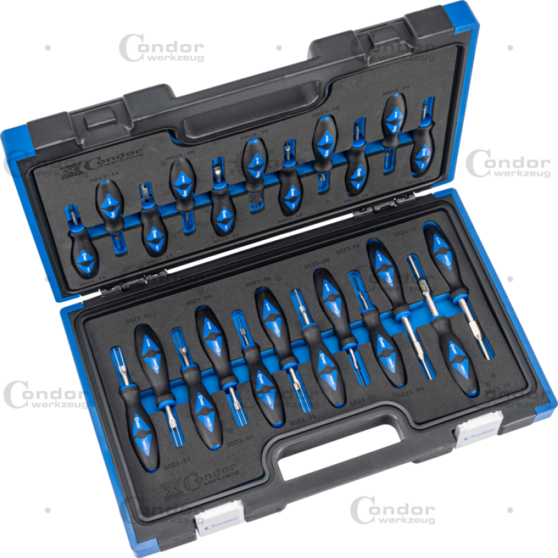 Entriegelungs-Werkzeug-Satz, 23-tlg.